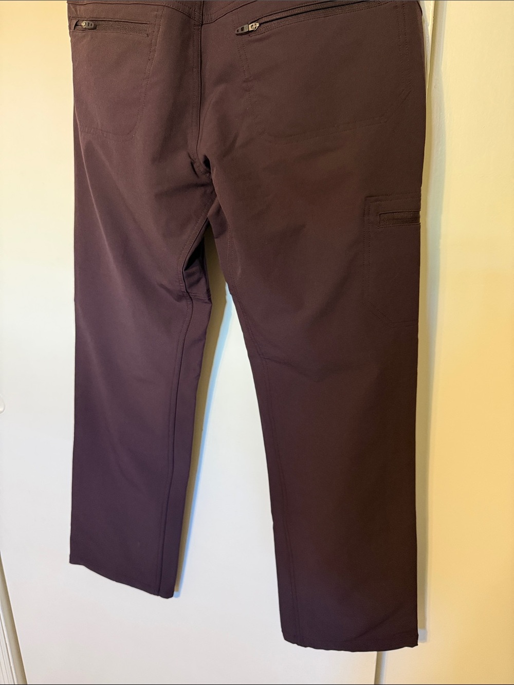 The North Face Soft Shell Stretch Hiking Pants with Zippered Pockets 10 Short - Picture 8 of 11